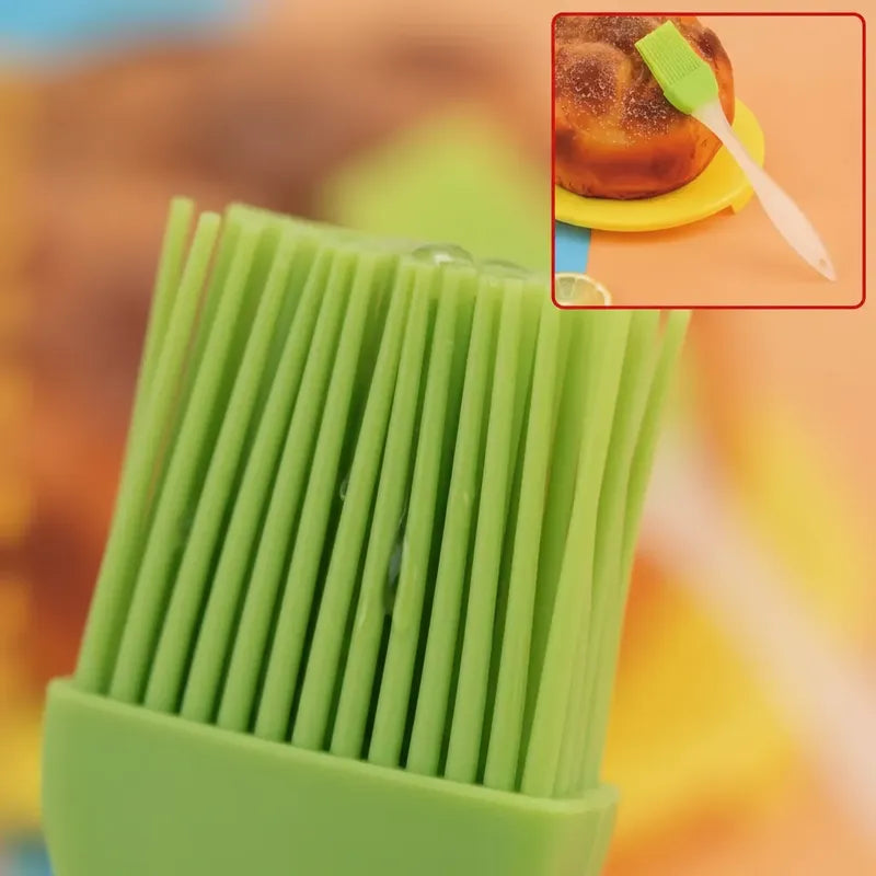 Pack De 3 Brocha De Silicona Para Cocina Y Parrilla Varios