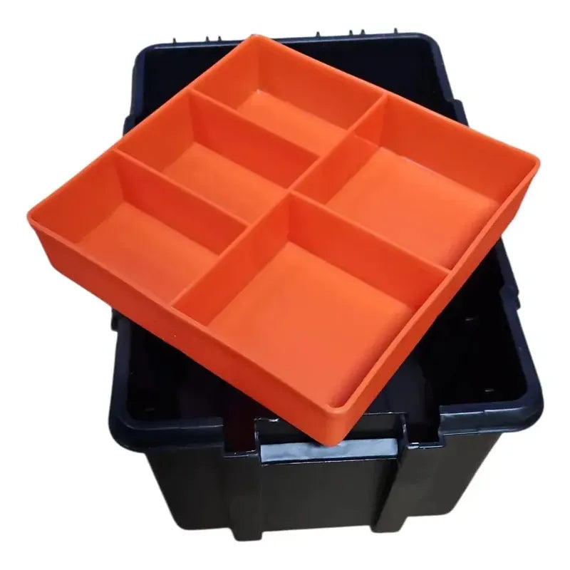 Caja Para Herramientas Pequeñas 22x15,6x12cm Negro