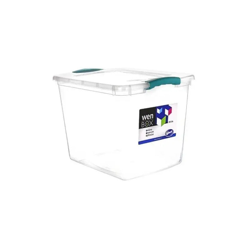 Caja Organizadora 28 Lts Caja Multiusos Transparente