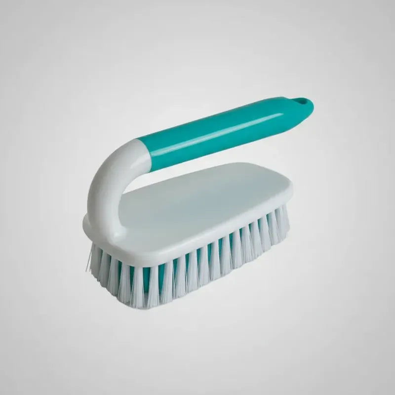 Cepillo Multiuso Cocina Baño Limpieza, Blanco Con Verde Blanco