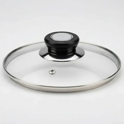 Pack 2tapa De Cristal 18 Cm Para Sartén, Ollas Vidrio