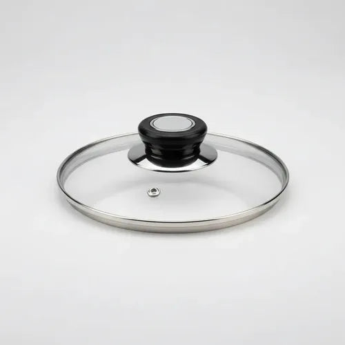 Pack 2tapa De Cristal 18 Cm Para Sartén, Ollas Vidrio