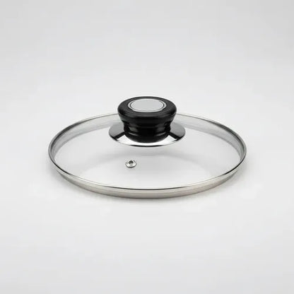Pack 2tapa De Cristal 18 Cm Para Sartén, Ollas Vidrio