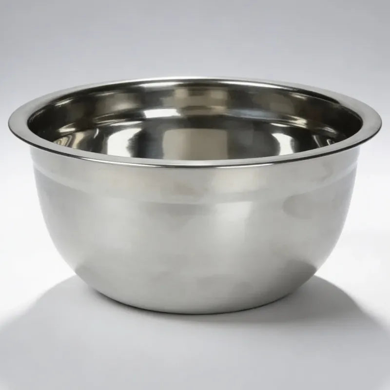 Bowl Profundo 30 Cm Acero Inoxidable Plateado