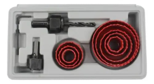Set Sierras Copas 11 Piezas Bauker