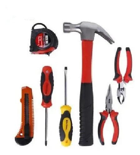 Set De Herramientas Manuales Red Line 7 Piezas Multi