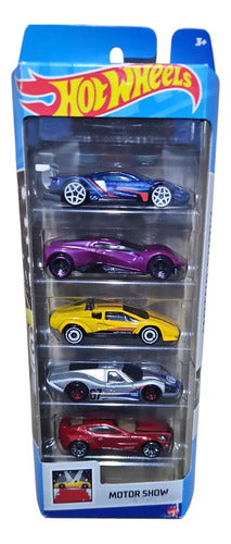 Hot Wheels 5-pack De Autos De Metal A Escala 1:64 Multicolor