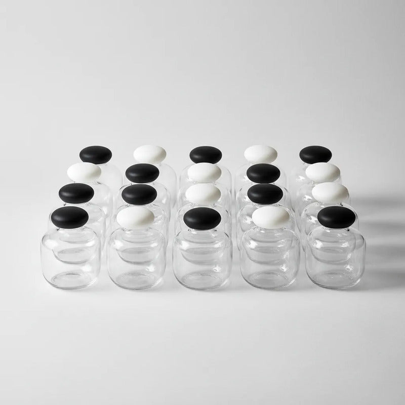 Pack 12 Botellas De Vidrio 125ml Tapa Rosca Hermética Vidrio