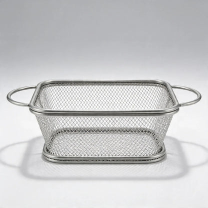 Canasto Canastillo Freidor Papas Fritas 9x10 Cm Cesta Metal