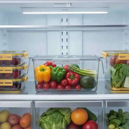 Caja Organizadora Para Refrigerador 9cmx28cmx20.5cm Transparente