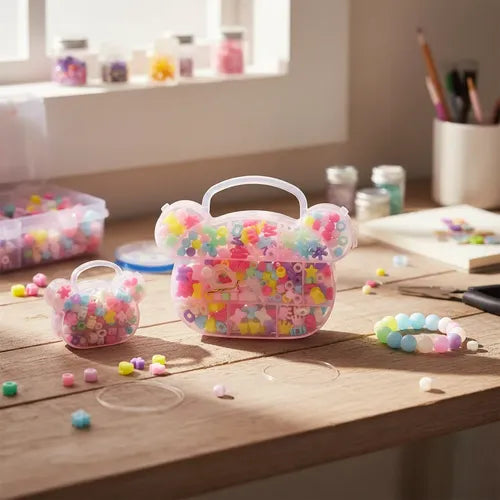 Set De Moatacilla Para Crear Tu Propia Bisutería Oso