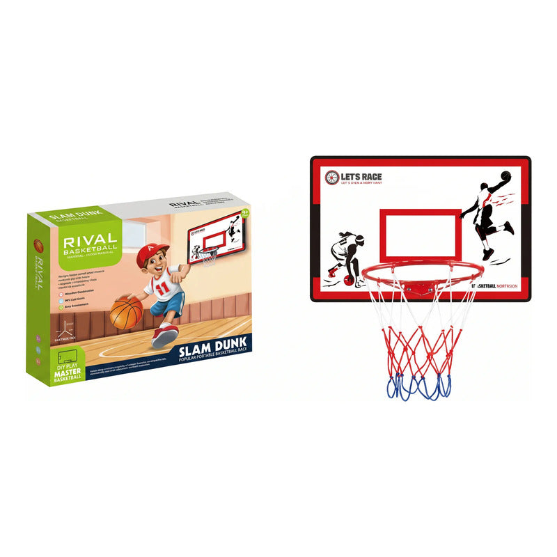 Mini Canasta De Baloncesto De Juguete Sobre La Puerta