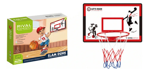 Mini Canasta De Baloncesto De Juguete Sobre La Puerta