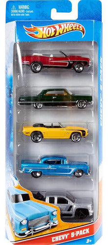 Hot Wheels Mattel Asortimento 5 Coches 1:64 Multicolor