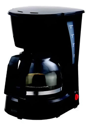 Cafetera Por Goteo Nex Cf-650 4 Tazas 600ml Negra Automática Negro