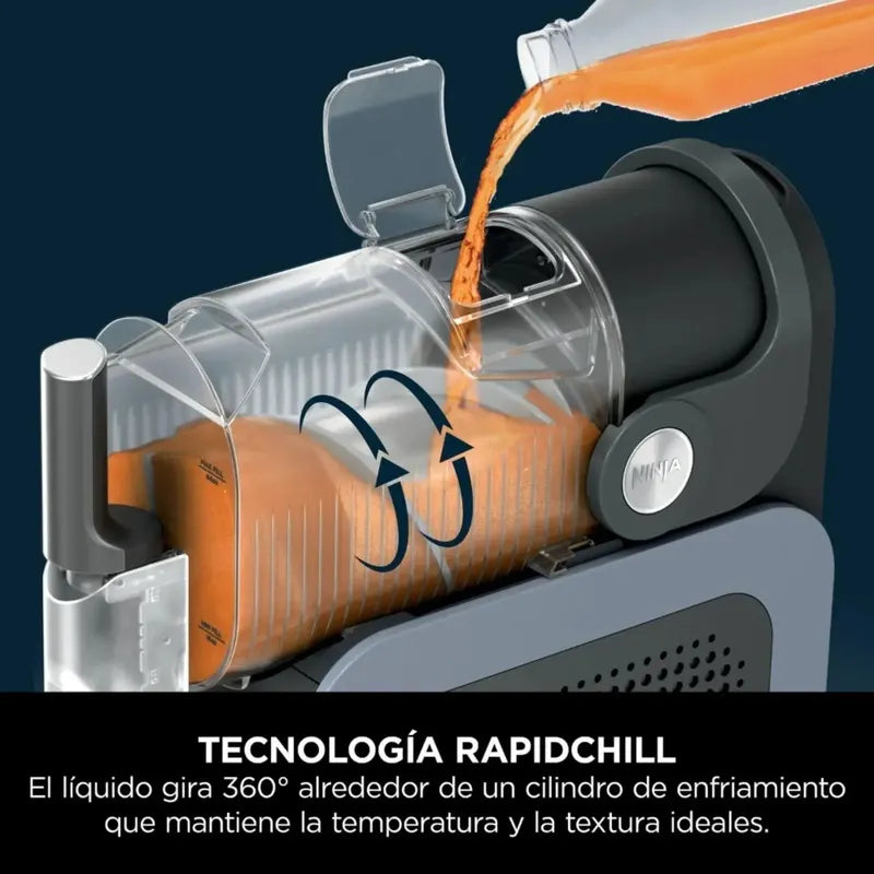 Maquina De Granizado Slushi 2.5 Lt Fs301eu Ninja Negro 60hz