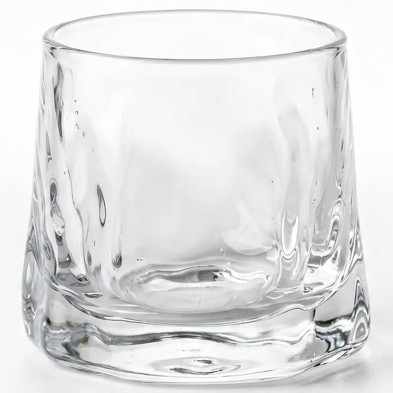 Pack 6 Vasos De Vidrio Para Whisky 7cm X 7cm Transparente