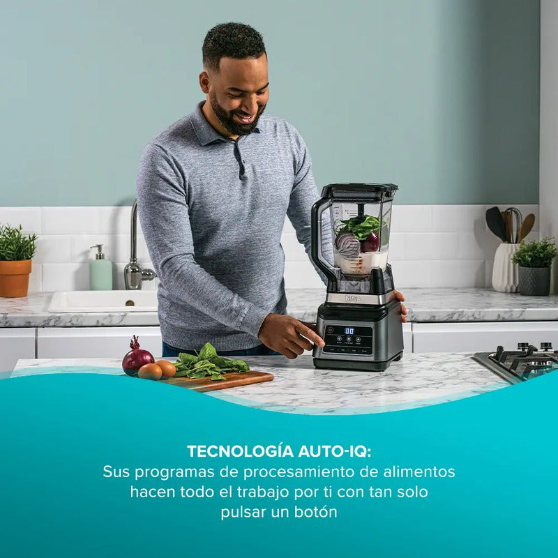 Licuadora Portátil Ninja Professional Plus Bn750 2.1 L Negra Negro/plateado