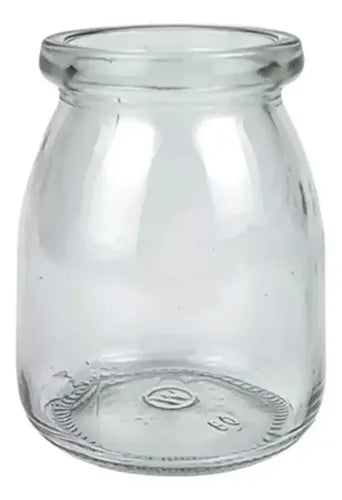 Pack De 6 Frascos De Vidrio Pudding 200 Ml Vidrio