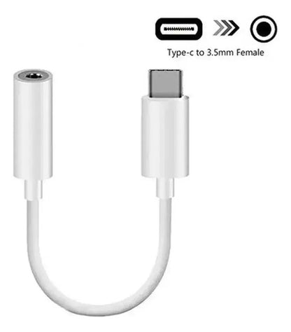 Adaptador Usb-c Jack 3.5m Compatible Para Samsung S21 A S25+