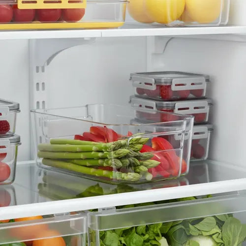 Caja Organizadora Para Refrigerador 8cmx31cmx16cm Transparente