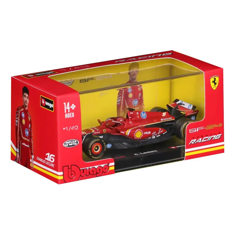 Auto Ferrari Sf 24 Escala 1:43 Rojo