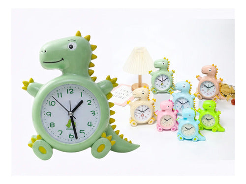 Reloj Despertador Para Niños Diseño Dinosaurio Varios
