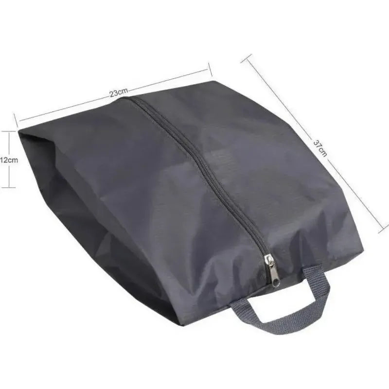 Bolsa Zapatos Viaje Organizadora Impermeable 37x12x23 Gris