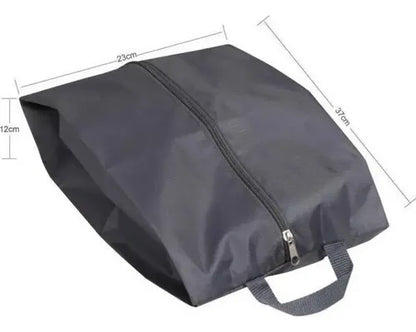 Bolsa Zapatos Viaje Organizadora Impermeable 37x12x23 Gris