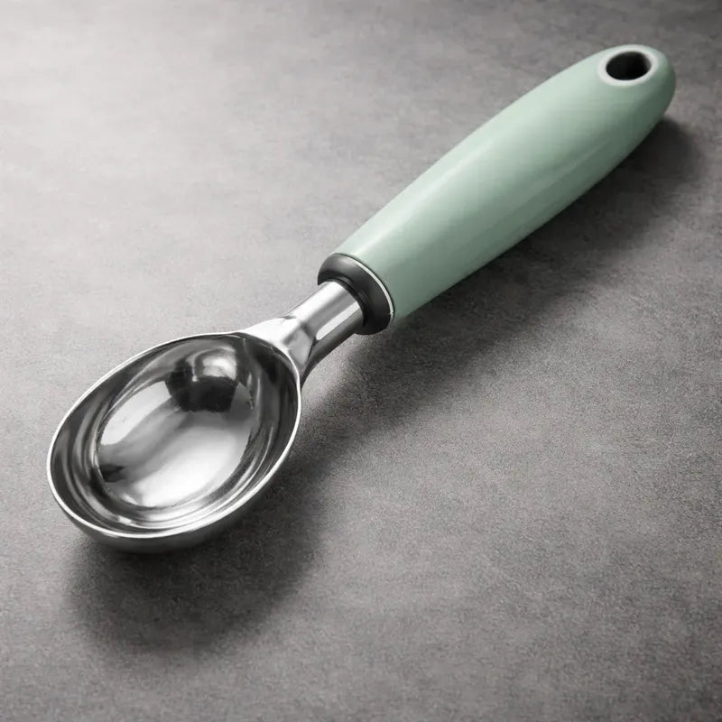 Cuchara Para Helado Acero Inoxidable Verde Menta