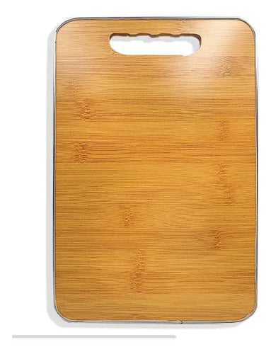 Tabla De Picar Rectangular De Bambú 40x30  10mm Tabla Para Picar 40x30 Marrón