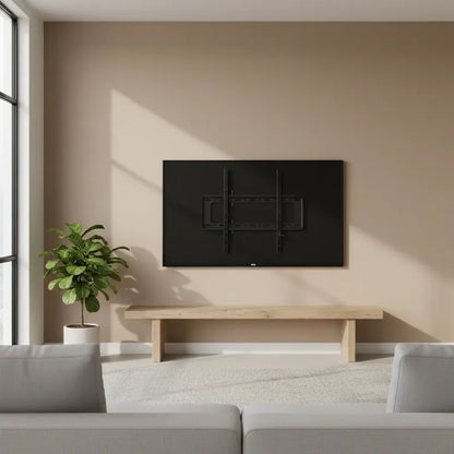 Soporte Genérico Para Tv 26-65  Hasta 75 Kg Resistente Negro