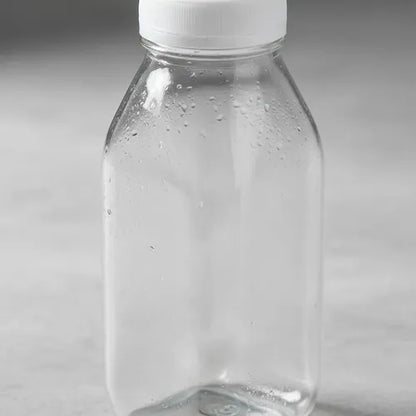 Pack 6 Frascos De Vidrio Para Jugos Con Tapa Plástica 1000ml Vidrio