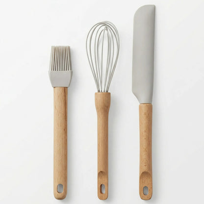 Set 3 Utensilios Repostería Gris