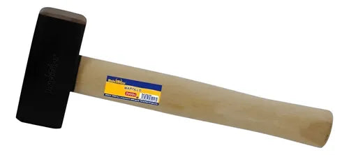 Combo Martillo De 2000 G Mango De Madera