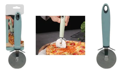 Cortador De Pizza Acero Inoxidable Verde Menta