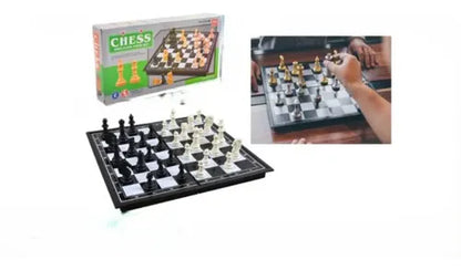 Juego De Ajedrez Plegable Tablero Magnético Educativo