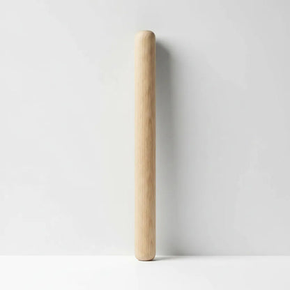 Rodillo De Madera Para Masas De Pizza O Pan 50cm Madera