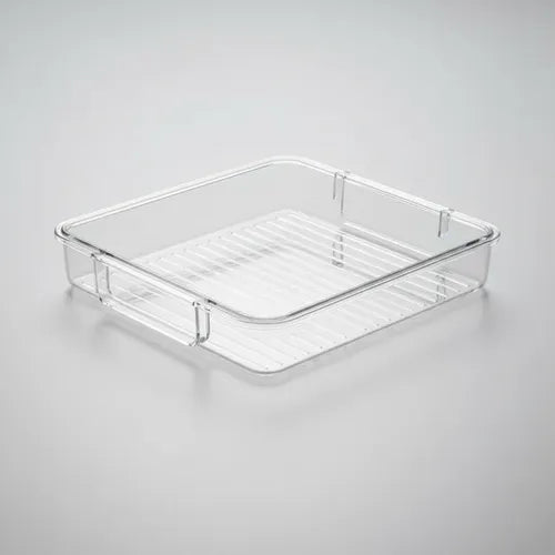Caja Organizadora Para Refrigerador 5cmx28cmx20cm Transparente