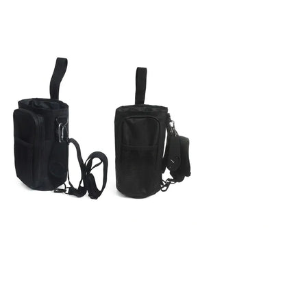 Bolso Magnético Para Gimnasio Porta Botella Y Celular Negro