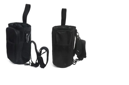 Bolso Magnético Para Gimnasio Porta Botella Y Celular Negro