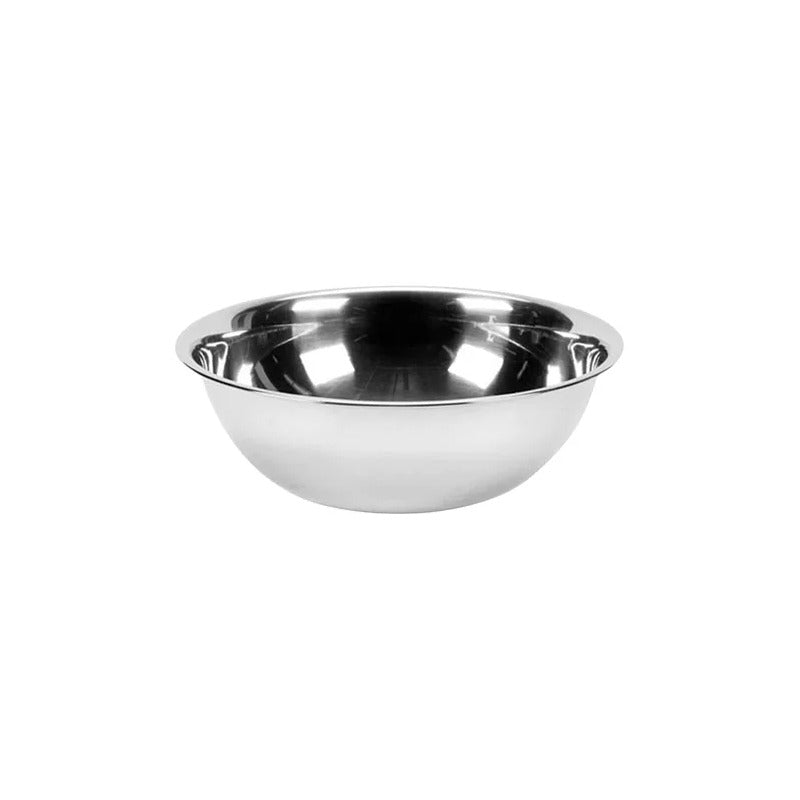Bowl Acero Inoxidable Ensaladas Cocina Reposteria 55cm Plateado
