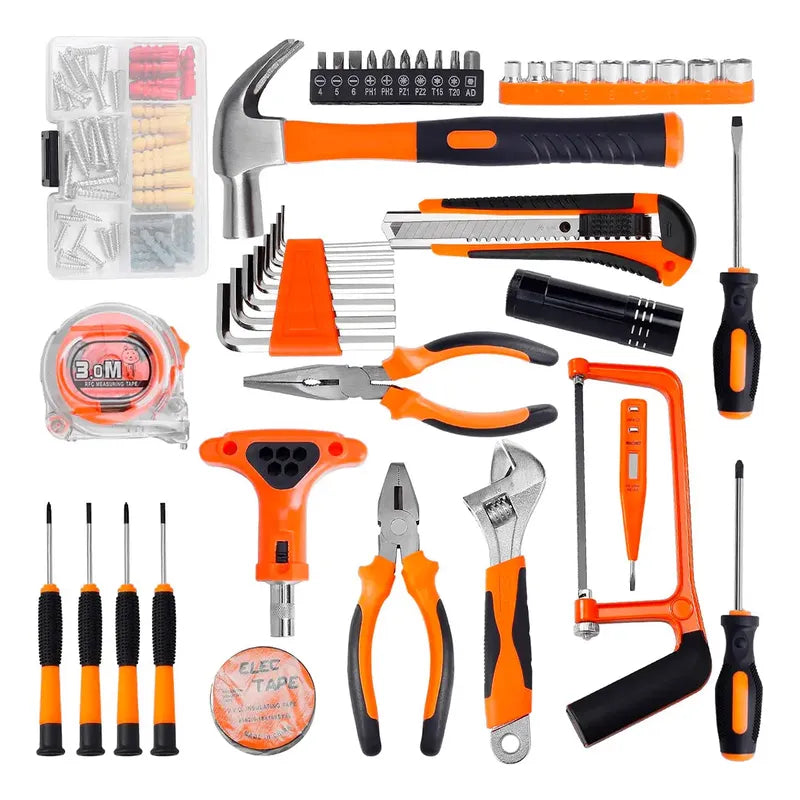 Set 150 Piezas Herramientas Manuales Maletín Portátil Lernen
