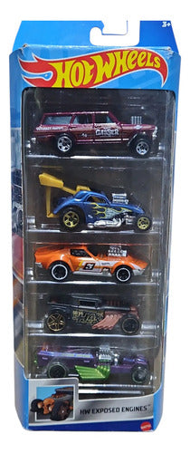 Pack Hot Wheels 5 Autos Escala 1:64 Elige Tu Modelo