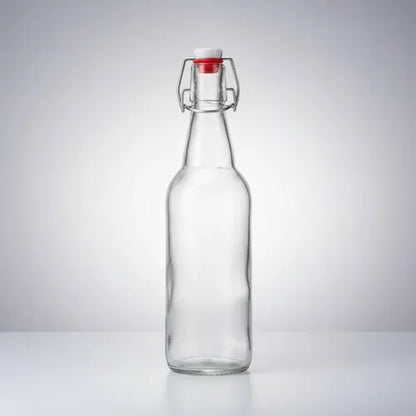 Pack 2 Botellas De Almacenamiento Jugo 1000ml Vidrio