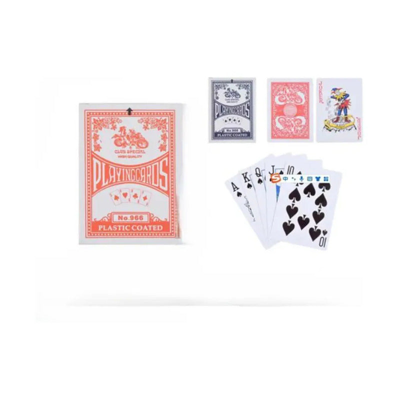 Baraja De Cartas De Poker Con Núcleo Gris 290g Blanco Varios