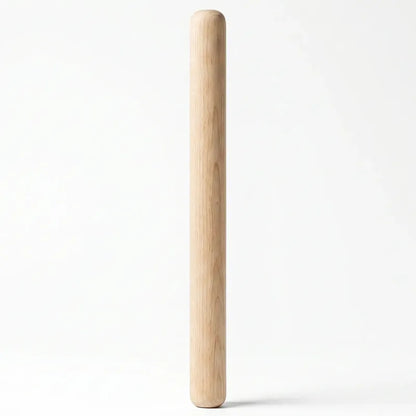 Rodillo De Madera Para Masas De Pizza O Pan 30cm Madera