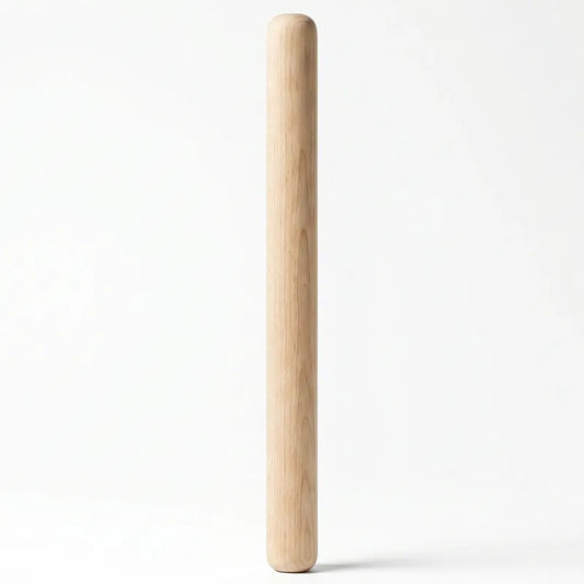 Rodillo de Madera para Masas de Pizza O Pan 30cm Madera