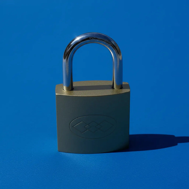 Candado 50mm Dorado Con 3 Llaves Seguridad Reforzado Puerta Dorado
