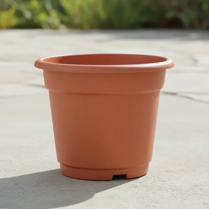 Pack 5 Macetas Plástico Duro 21x17 Cm Vivero N21 Terracota
